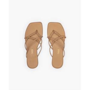 NEW TKEES women's square toe elle sandal in cocobutter
